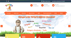 Desktop Screenshot of kanguruanaokulu.net